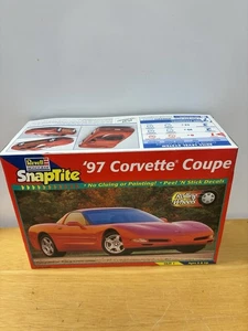 Revell Snapshots 97 Corvette Coupe 1/25 85-1900 1997 Open Box Sealed Parts - Picture 1 of 10