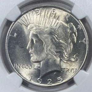 Dólar de plata Peace 1925 1,00. NGC MS64. - Imagen 1 de 5