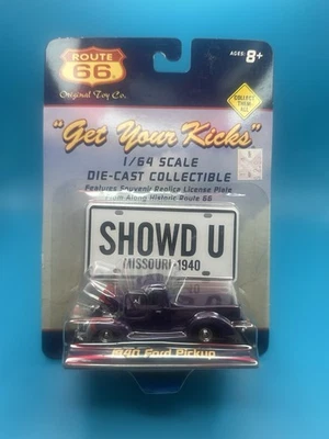 Coche fundido a presión Route 66 'Get Your Kicks' 1940 camioneta Ford 1:64 Missouri Foto 1 de 4