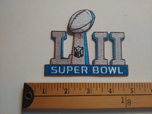 * SUPER BOWL LII EAGLES PATRIOTS NFL FOOTBALL TRIKOT PATCH WAPPEN ABZEICHEN ECUSSON * - Bild 1 von 1