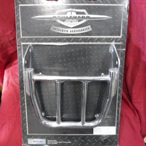 NOS OEM NEW SUZUKI VL800/C50 REAR CHROME RACK  990A0-75008 - Picture 1 of 3