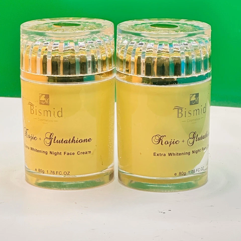 Bismid Extra Shirley Whitening Night Face Cream- Glutathione & Kojic Acid X1