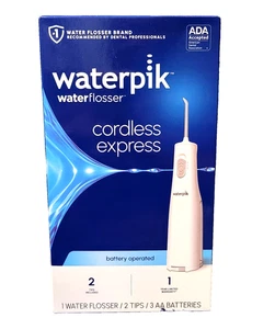 Waterpik WF-02W011 Akku-Express-Zahnseide ADA akzeptiert, batteriebetrieben - Bild 1 von 3