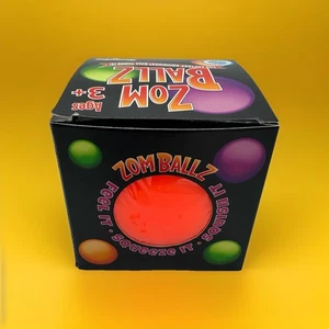 Squishy Stress Ball | Neon Orange | Brandneu im Karton | Zompers - Bild 1 von 7