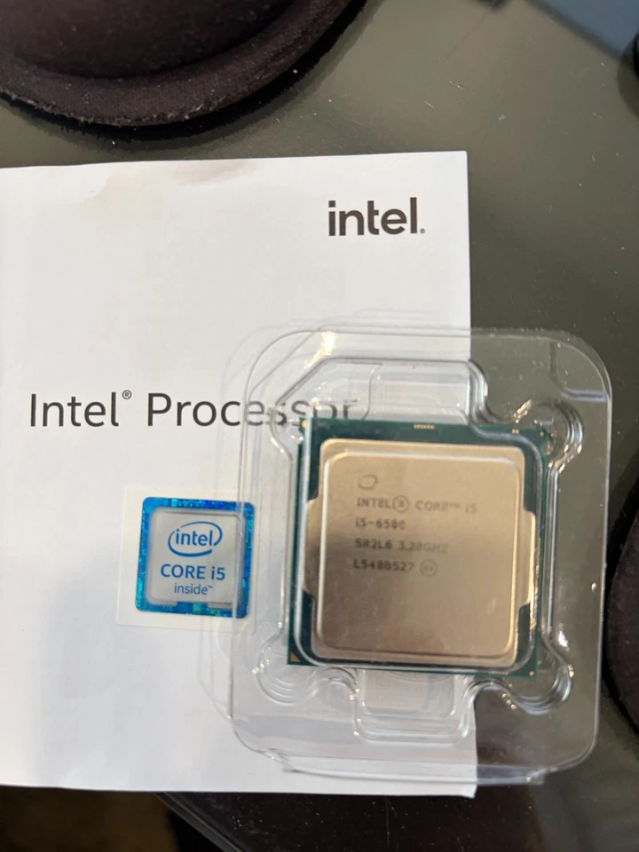 Intel Core i5-6500 3.20GHz Quad Core SR2L6 4 Thread LGA 1151 - Bonus i5 sticker! - Image 1 of 1