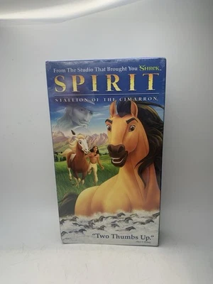 Spirit The Stallion Of The Cimarron  (VHS 2002) Factory Sealed Tape Slip Cover - Imagem 1 de 4