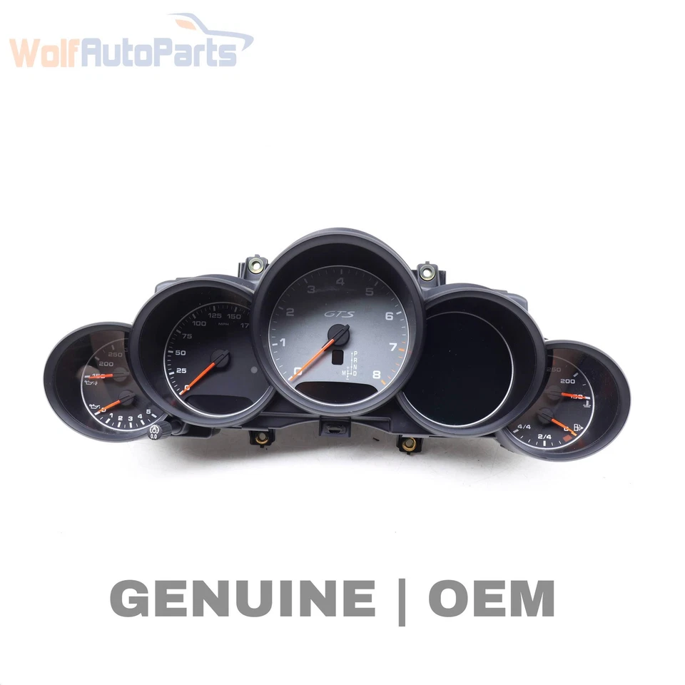 2013 PORSCHE CAYENNE 4.8L - Instrument Cluster / Speedometer 95864123626 - Image 1 of 4