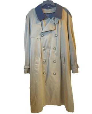 Weatherproof Trench Coat Mens 46L Tan Winter Belted Removable Liner Button Long - Image 1 of 4
