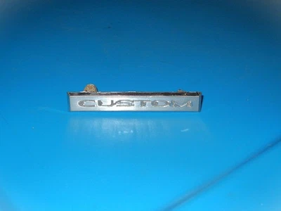 1 Pontiac Tempest Lemans "Custom" Front Fender Emblem GM 4440393 1967 1968 1969 Foto 1 de 2