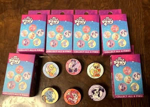 Set completo spille smaltate frutta My Little Pony FIM + scatole G4 - Foto 1 di 3