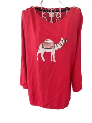 Suéter Rafaella Weekend XL Multicolor Cuentas Cuello Barco Foto 1 de 3