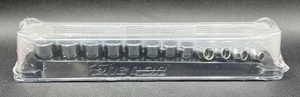 SNAP-ON 212FMY 12PC 3/8" DRIVE METRIC SHALLOW 12PT SOCKET SET 8-19 M (MVP033965) - Picture 1 of 3