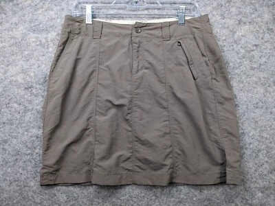 Falda para mujer Royal Robbins 8 marrón línea A hasta la rodilla informal al aire libre * Foto 1 de 4