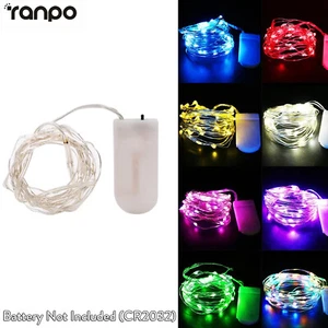 Mini LED Fairy String Light 1M 2M 3M Light Party Bedroom 10LEDs 30LEDs Outdoor - Picture 1 of 18