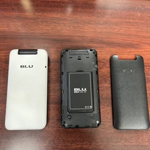 2 BLU Diva Flip Phones Rare International Dual SIM - Picture 1 of 3