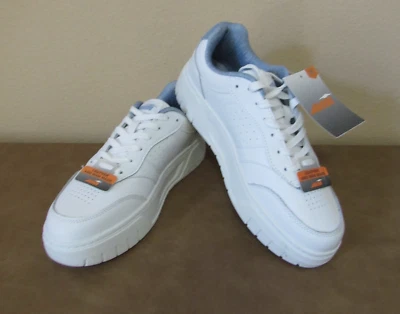 NEW Avia Platform Court Sneakers White Comfort Tennis Shoes Leather Women's 9 - Image 1 of 4