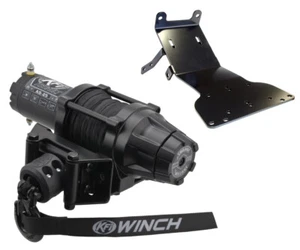 KFI HONDA RANCHER 350/400 00-07 MOUNT AND ASSAULT 2500 LB WINCH SYNTHETIC - Bild 1 von 1