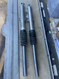 1995-2006 Harley Sportster 1200 XL1200 39mm SHOWA Front Forks Suspension - Foto 1 di 7