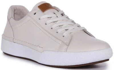 Josef Seibel Claire 01 Low Top Everyday Sneakers Off White Womens US 5 - 10 - Image 1 of 4