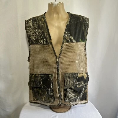 game winners Mens Camo Mesh Vest Size Large?? Hunting Camouflage - Image 1 of 4