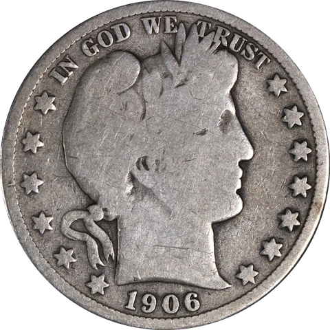 1906-S Barber Half Dollar Great Deals From The Executive Coin Company Cover