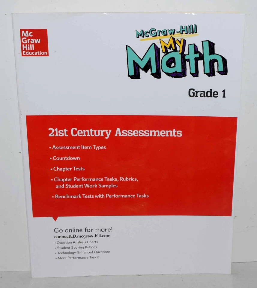 McGraw-Hill My Math Grade 1 21st Century Assessments 2015 Like New FREE SHIPPING - Image 1 of 1