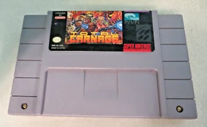 Super NES Total Carnage Video Game - Picture 1 of 2