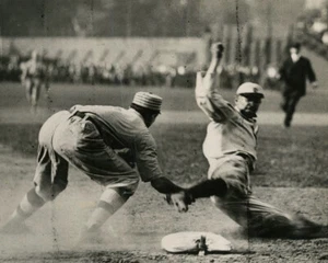 Frank Home Run Baker Ty Cobb 8X10 Photo Baseball HOF Philadelphia Athletics #6 - Picture 1 of 1