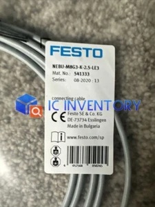 1PCS New Festo NEBU-M8G3-K-2.5-LE3 541333 Connecting Cable Fast Ship - Picture 1 of 1
