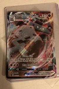 Stonjourner Vmax Pokémon Card Mint Condition - Picture 1 of 3