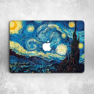 Starry Night Art Van Gogh Oil Paint Hard Case For Macbook Pro 16 13 15 Air 11 13 - Picture 1 of 6