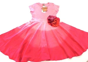 Mignone Mädchen Batik Rosa Sommer Party Kleid Größe 3T - Bild 1 von 4