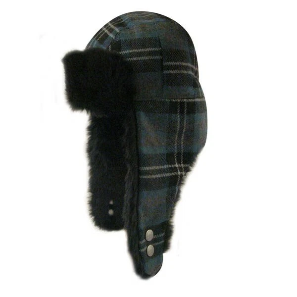 Kangol Ushanka Kids твидовый траппер шерсти и искусственного меха крышка шляпа новый км средний - Изображение 1 из 4