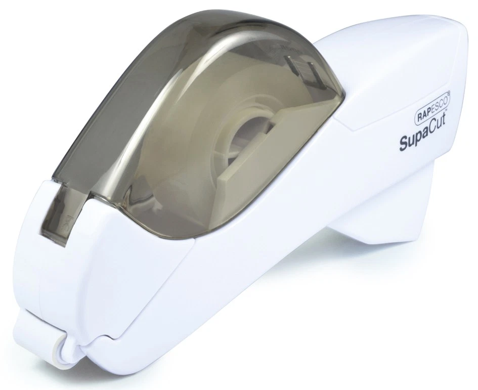RAPESCO automatischer Klebefilm-Abroller SupaCut weiß