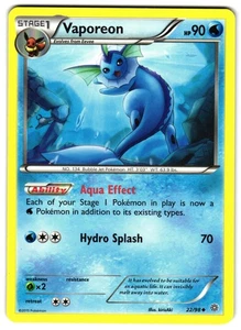 VAPOREON 22/98 - NM - ANCIENT ORIGINS 2015 ENGLISH POKEMON CARD - Picture 1 of 5