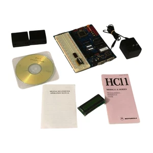 EVBplus2 Jr FOX11 U5 Ver. 2.41 68HC11 Dev Board + Hantronix LCD + Software - Picture 1 of 10