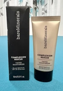 BareMinerals Complexion Rescue getönte Feuchtigkeitscreme - 01 Opal - 0,5 oz 15ml Neu - Bild 1 von 6