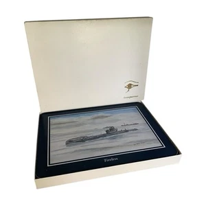 Rare Vintage 6 Annapurrna Lynn Walton. Waters Design Submarine Placemats In Box - Picture 1 of 6