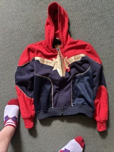 Captain Marvel Movie Star Jacket Size 2XL - Picture 1 of 1