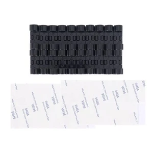 20 Stücke/ Satz Befestigungsklammer Clip Desktop Wire Klären Clips Halter K2222 - Bild 1 von 10