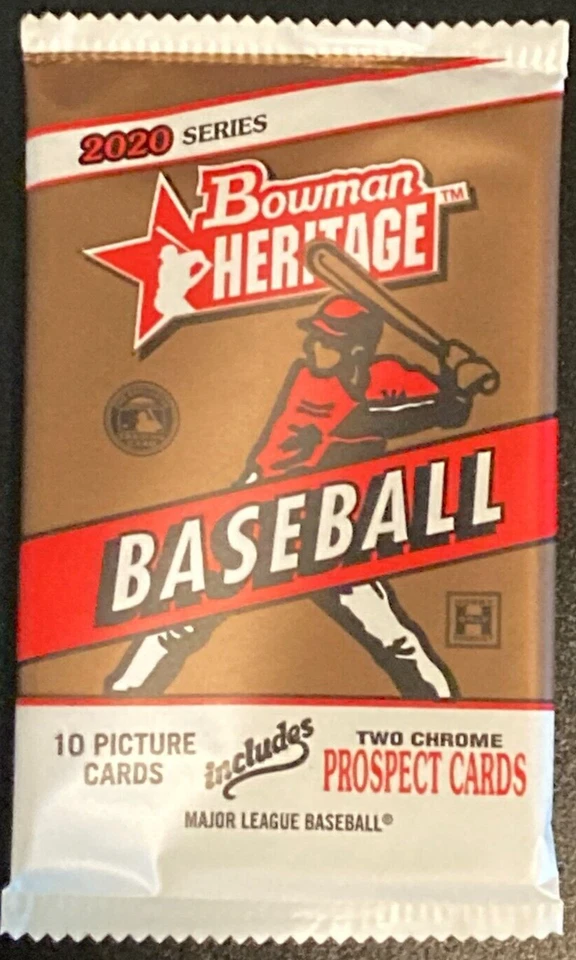 2020 Bowman Heritage MLB Baseball - Base Card Singles #1-100 - Complete Your Set - Image 1 of 1