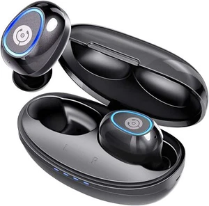 Auricolari Wireless, Auricolari Bluetooth 5.0, Cuffie In-Ear con Microfono, AptX, Profondità - Foto 1 di 8