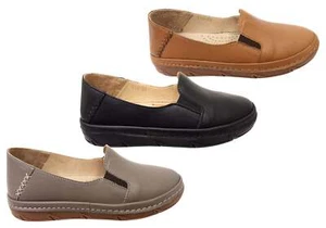 Orizonte Joelle Womens European Comfortable Leather Shoes - Picture 1 of 23