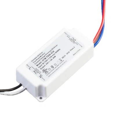 Dimmable LED driver, 24v 96w UL Class 2 mini Power supply for LED strip light - Image 1 of 4