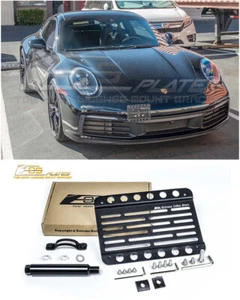 Placa EOS para Porsche 911 Carrera 20-Up | Gancho de remolque delantero Soporte de placa de matrícula - Imagen 1 de 12