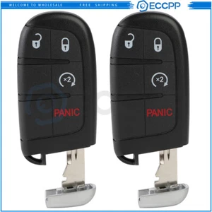 2 For Dodge Journey Durango 2011 2012 2013 2014-2018 Remote Keyless Entry System - Picture 1 of 9