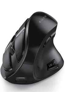 Ergonomic Mouse Silent Wireless, Bluetooth USB connection, Apple Mac and Windows - Picture 1 of 13