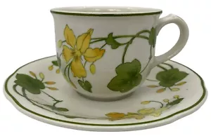 Villeroy & Boch Geranium Cup & Saucer - Picture 1 of 4