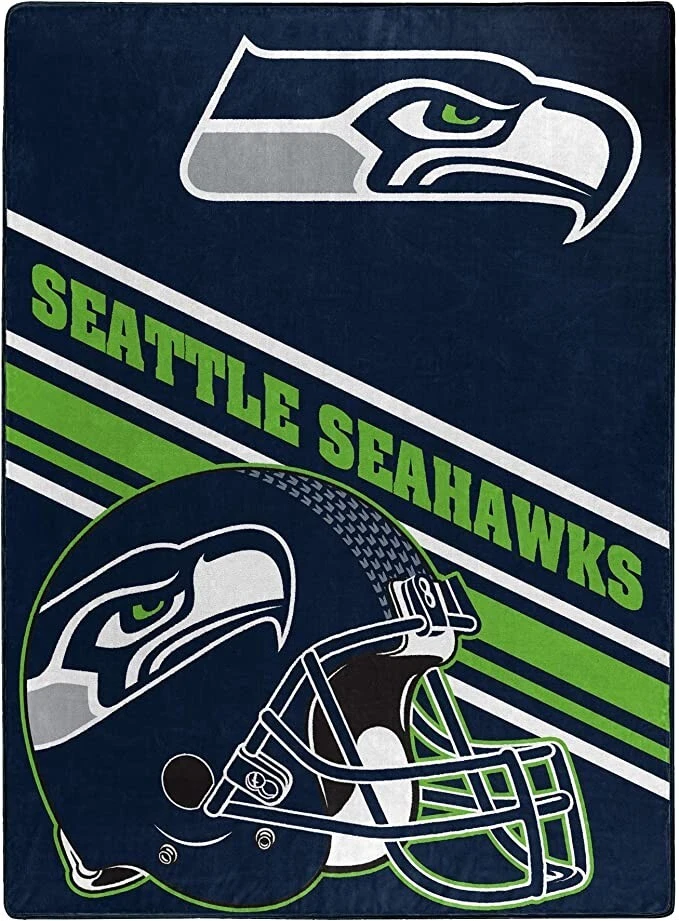 Seattle Seahawks Twin Blanket - Image 1 of 1