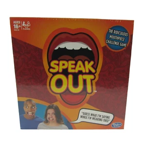 Speak Out Board Game Family Ridiculous Mouthpiece Challenge Fun Hasbro SEALED - Picture 1 of 3